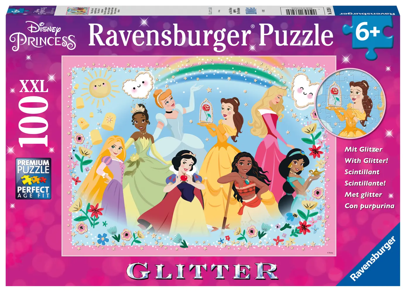 Cover: 4005556133260 | Kinderpuzzle 100 XXL Teile - Disney Prinzessinnen - Stark, schön...