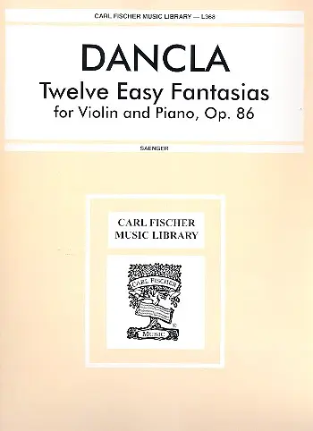 Cover: 9780825803260 | Easy Fantasies(12) Op.86 | Charles Dancla | Buch | Carl Fischer