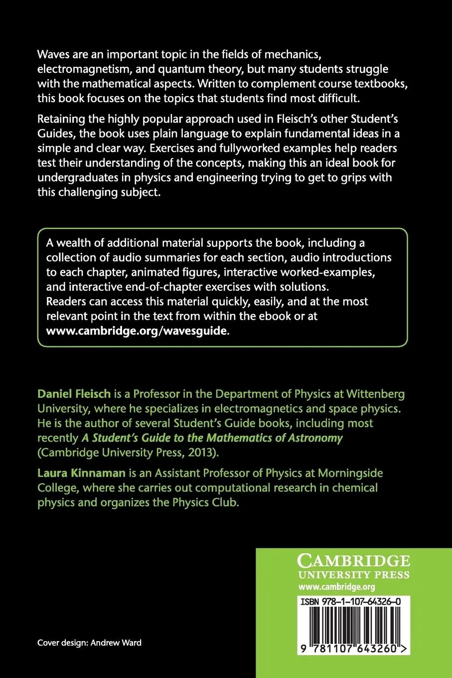 Rückseite: 9781107643260 | A Student's Guide to Waves | Daniel Fleisch (u. a.) | Taschenbuch