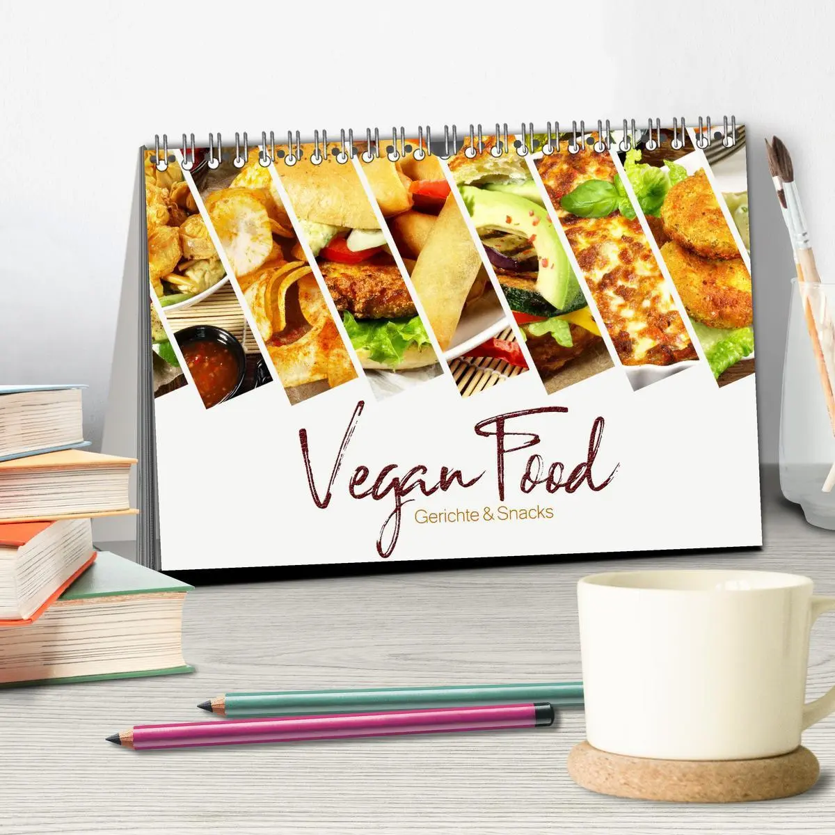Bild: 9783457913260 | Vegan Food Kalender - Gerichte und Snacks (Tischkalender 2026 DIN...