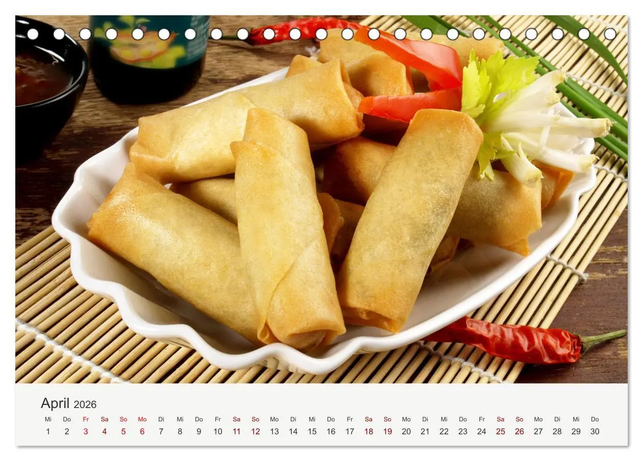 Bild: 9783457913260 | Vegan Food Kalender - Gerichte und Snacks (Tischkalender 2026 DIN...