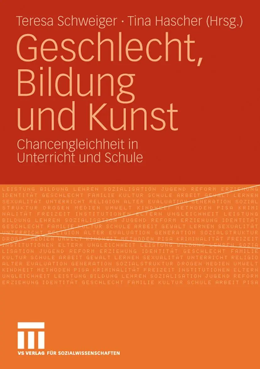 Cover: 9783531163260 | Geschlecht, Bildung und Kunst | Tina Hascher (u. a.) | Taschenbuch | v