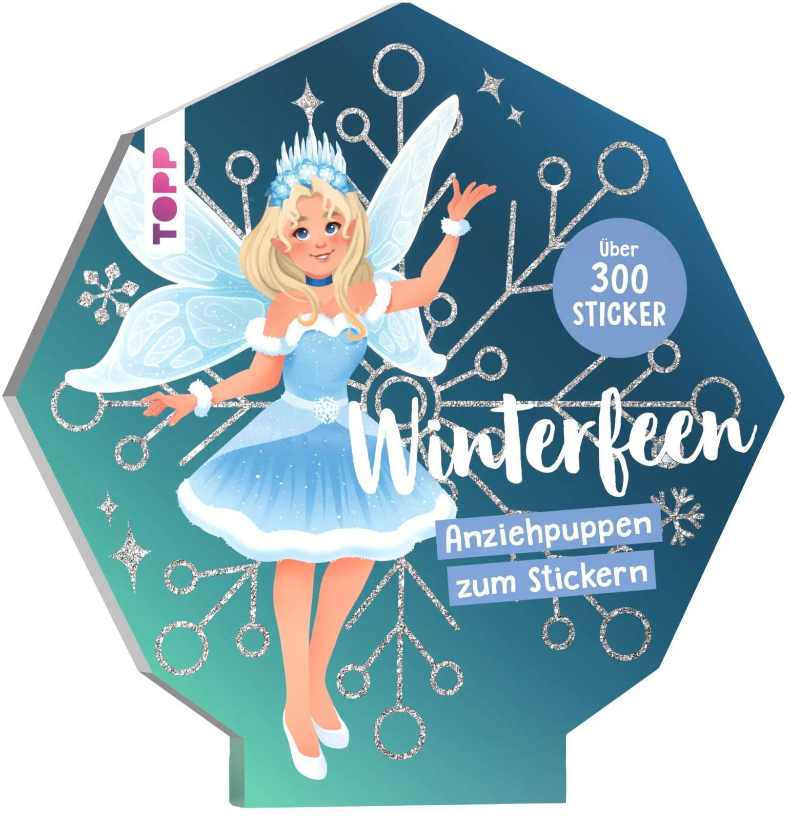 Cover: 9783735893260 | Stickerbuch: Anziehpuppen zum Stickern. Winterfeen | Lena Dick | Buch