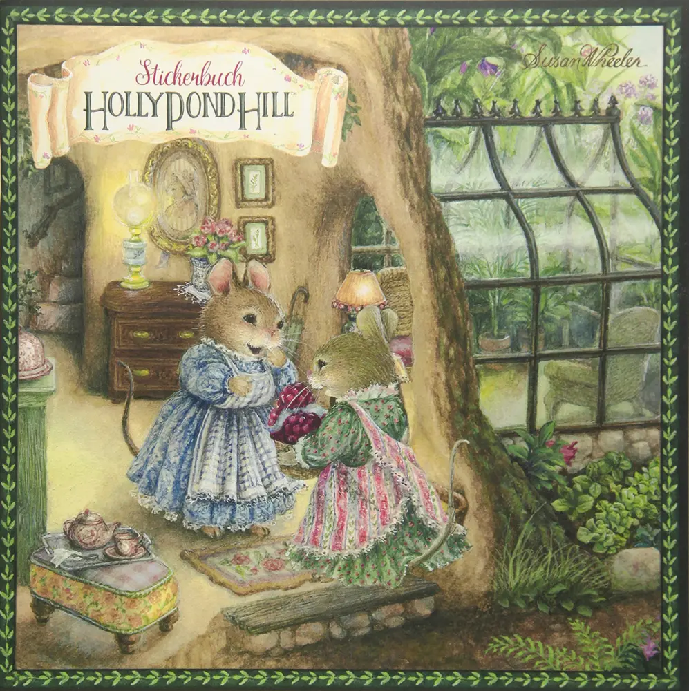 Cover: 9783946693260 | Holly Pond Hill, Stickerbuch | Stickerbuch, Malbuch | Susan Wheeler