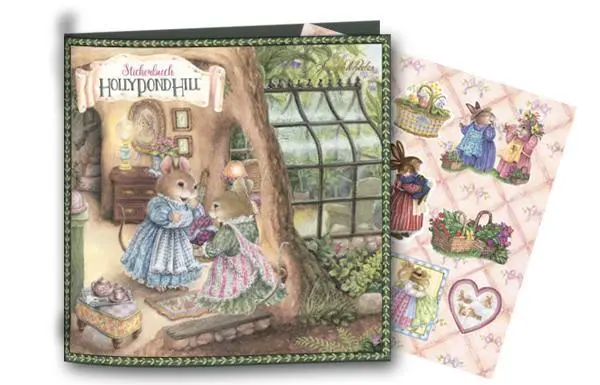 Bild: 9783946693260 | Holly Pond Hill, Stickerbuch | Stickerbuch, Malbuch | Susan Wheeler