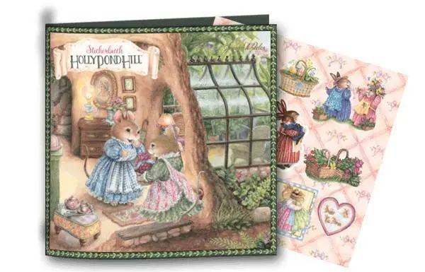 Bild: 9783946693260 | Holly Pond Hill, Stickerbuch | Stickerbuch, Malbuch | Susan Wheeler