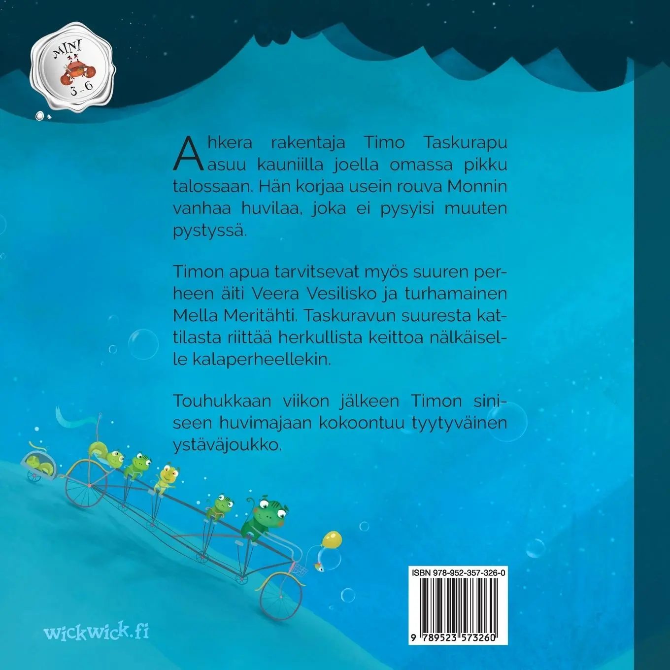 Rückseite: 9789523573260 | Timo Taskuravun ystävät | Tuula Pere | Taschenbuch | Finnisch | 2021