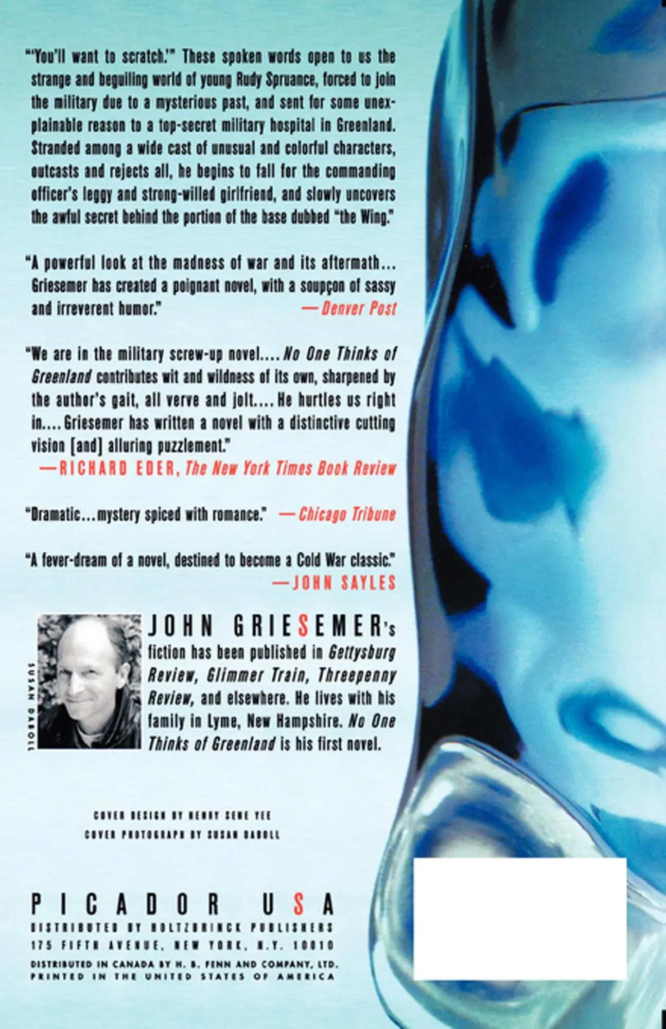 Rückseite: 9780312283360 | No One Thinks of Greenland | John Griesemer | Taschenbuch | Englisch