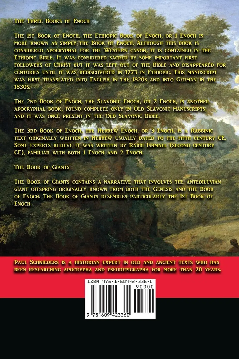 Rückseite: 9781609423360 | The Three Books of Enoch and the Book of Giants | Taschenbuch | 2017