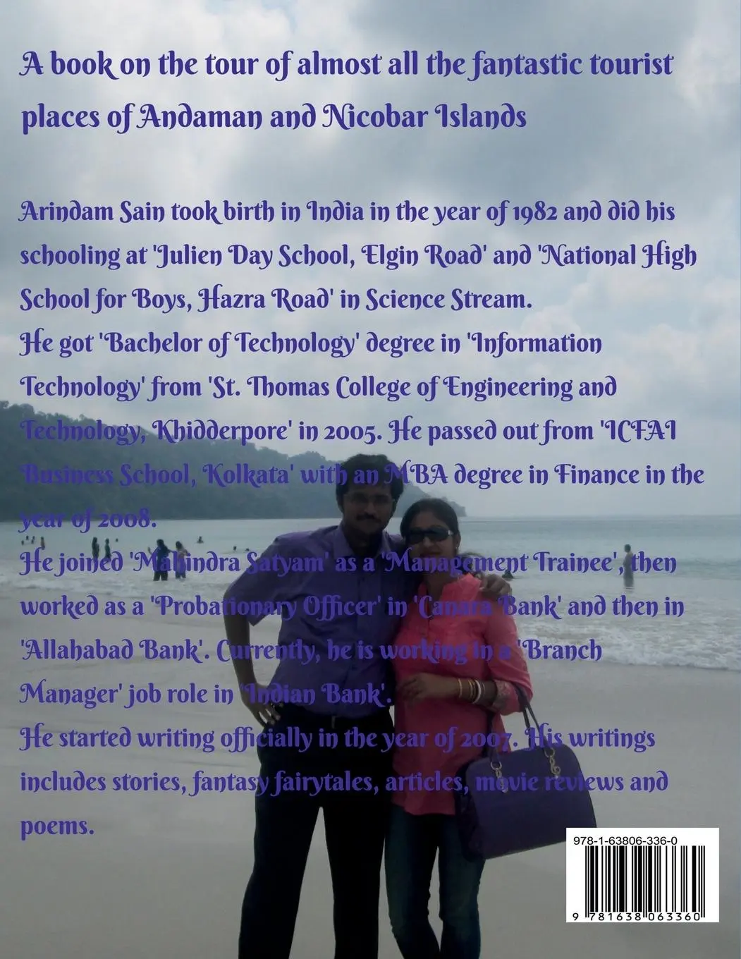 Rückseite: 9781638063360 | ANDAMAN TOUR | Arindam Sain | Taschenbuch | Englisch | 2021