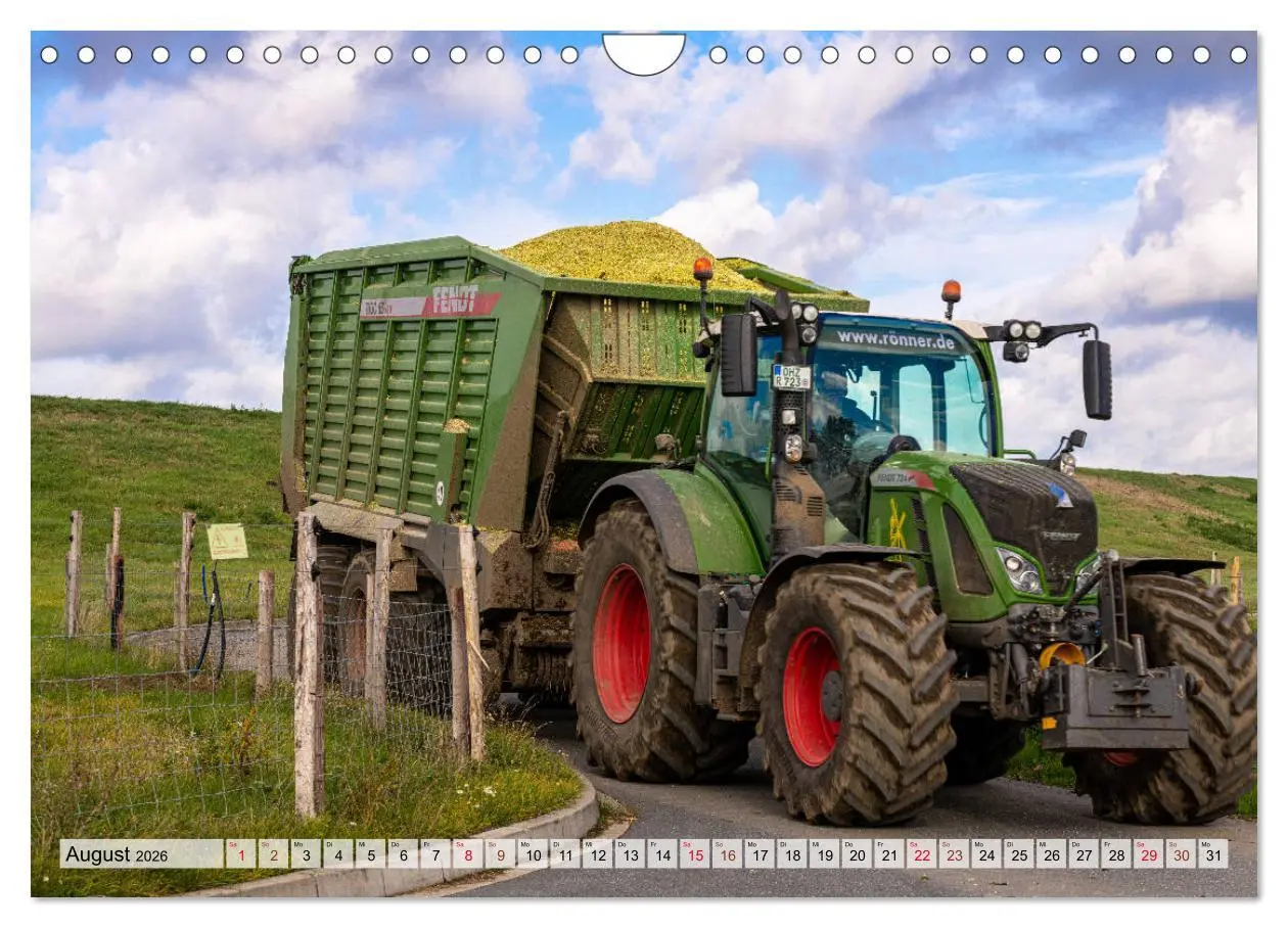 Bild: 9783457763360 | Maisernte am Deich (Wandkalender 2026 DIN A4 quer), CALVENDO...