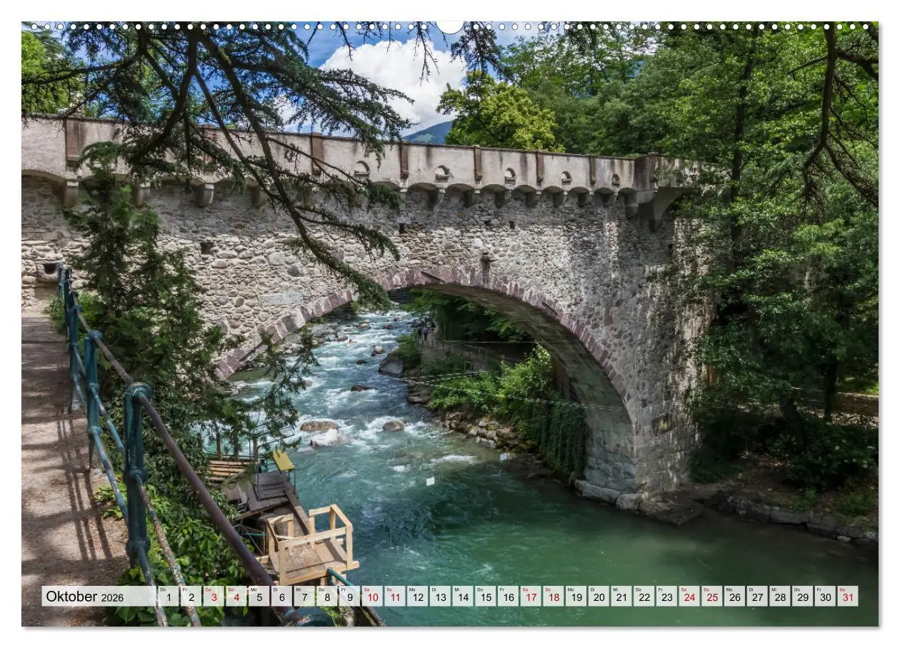 Bild: 9783457903360 | MERAN Idyllische Altstadt (Wandkalender 2026 DIN A2 quer), CALVENDO...