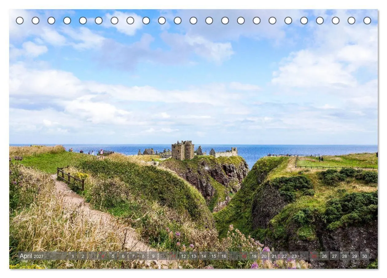 Bild: 9783569633360 | Schottland - Wie gemalt (Tischkalender 2027 DIN A5 quer), CALVENDO...