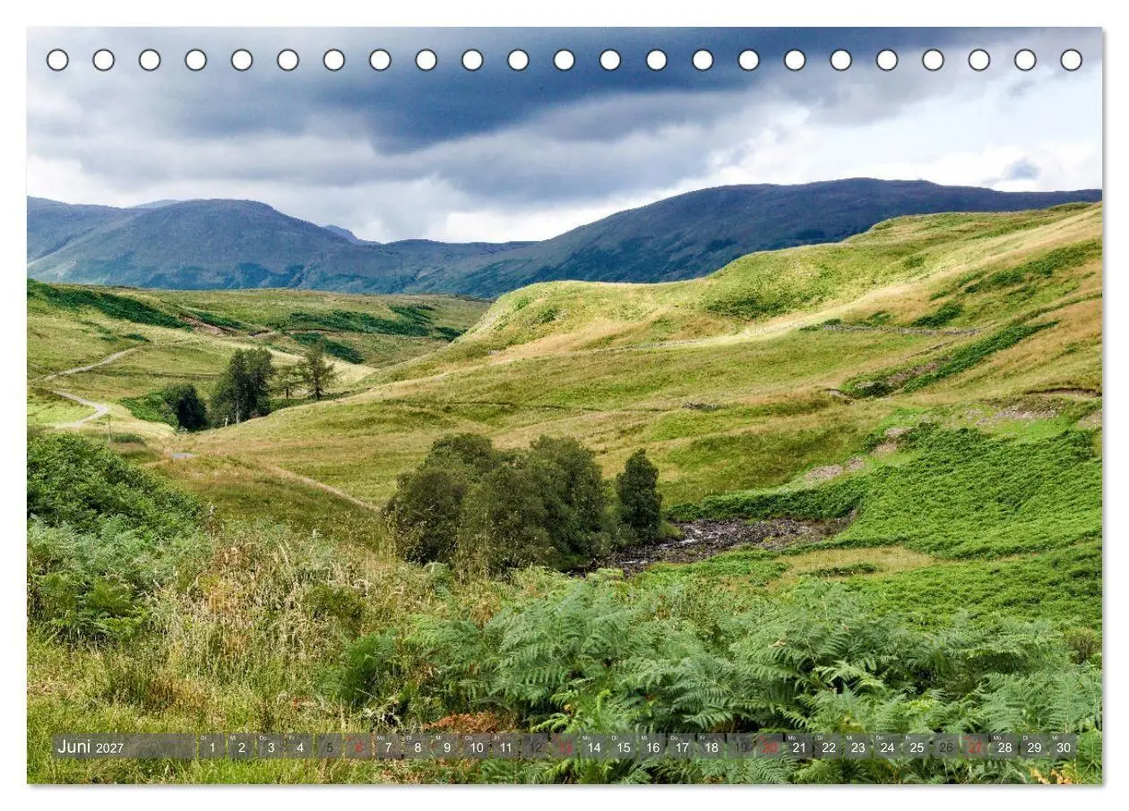 Bild: 9783569633360 | Schottland - Wie gemalt (Tischkalender 2027 DIN A5 quer), CALVENDO...