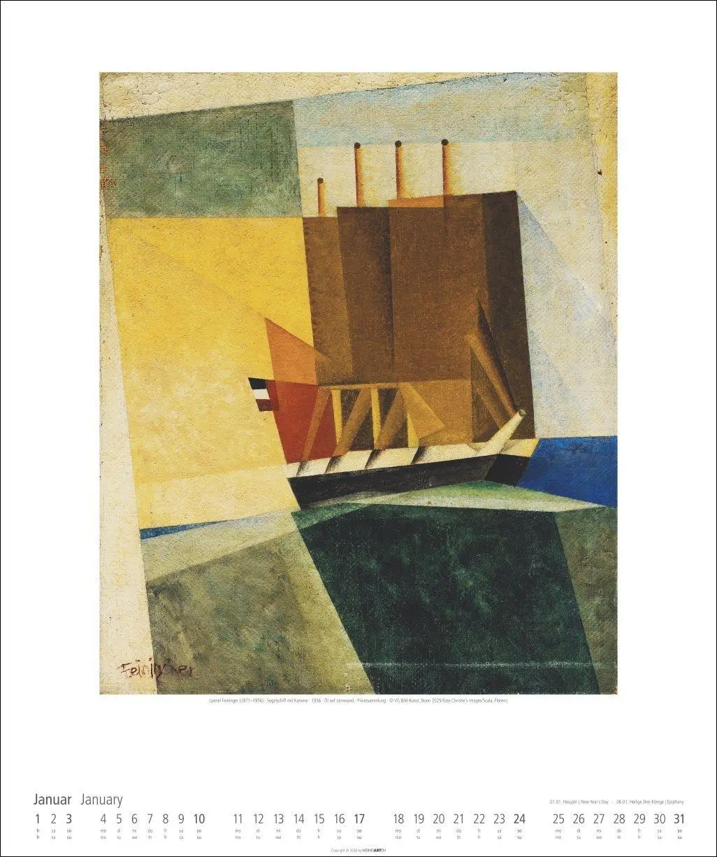 Bild: 9783839903360 | Lyonel Feininger Kalender 2027 | Lyonel Feininger | Kalender | 14 S.