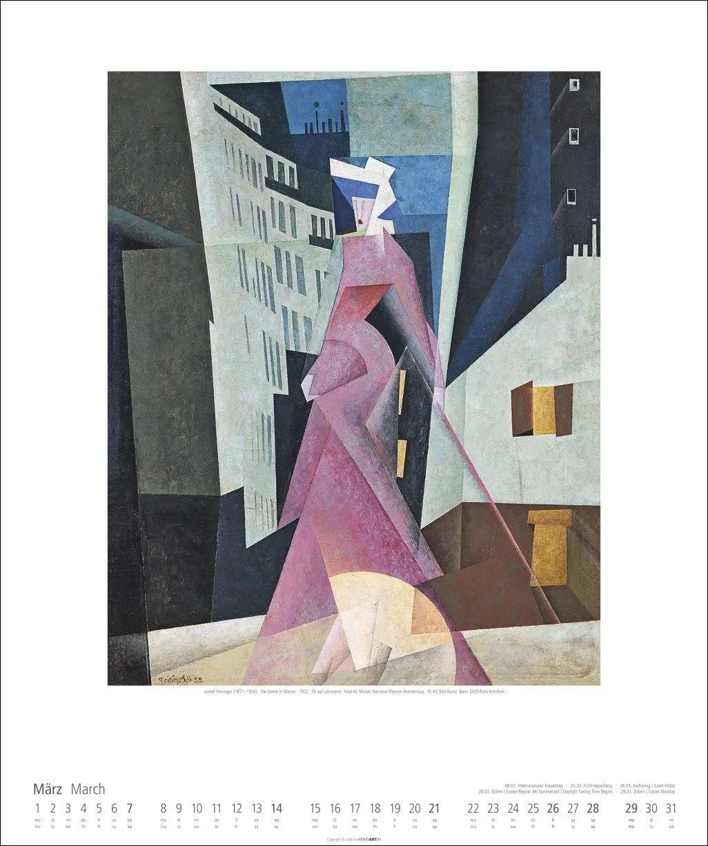 Bild: 9783839903360 | Lyonel Feininger Kalender 2027 | Lyonel Feininger | Kalender | 14 S.