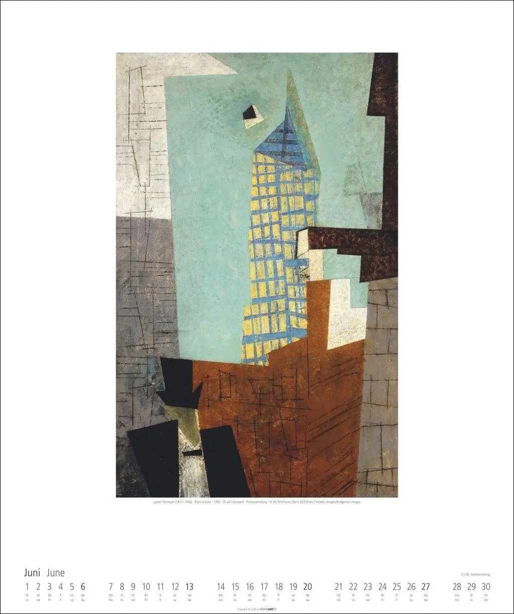 Bild: 9783839903360 | Lyonel Feininger Kalender 2027 | Lyonel Feininger | Kalender | 14 S.