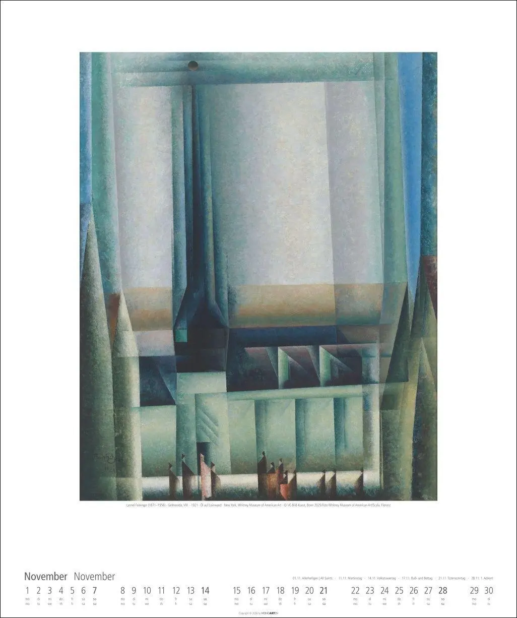 Bild: 9783839903360 | Lyonel Feininger Kalender 2027 | Lyonel Feininger | Kalender | 14 S.