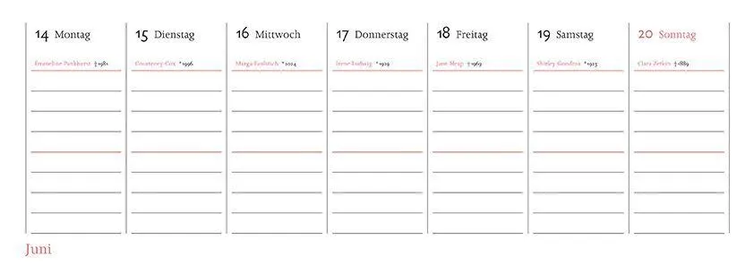 Bild: 9783869153360 | Wilde Zeiten - Wochenplaner 2027 | Susanne Nadolny | Kalender | 60 S.
