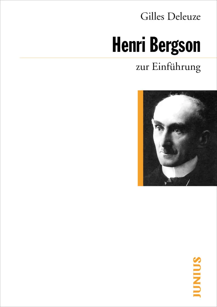 Cover: 9783885063360 | Henri Bergson zur Einführung | Gilles Deleuze | Taschenbuch | 170 S.