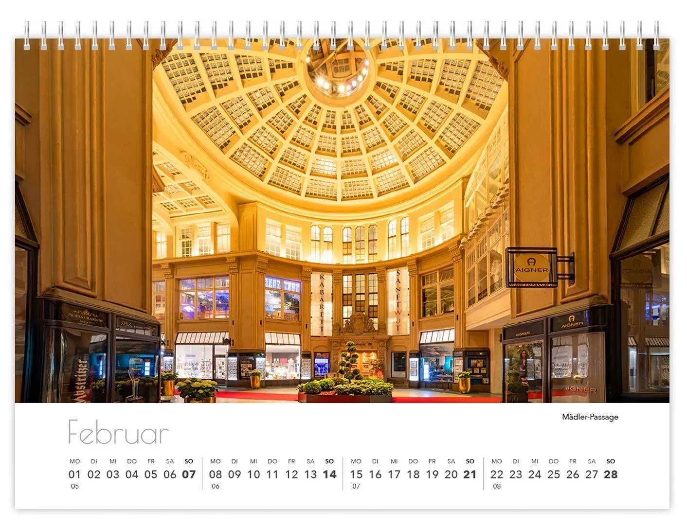 Bild: 9783912303360 | Kalender Leipzig kompakt 2027 | 21 x 15 cm weißes Kalendarium | 2027