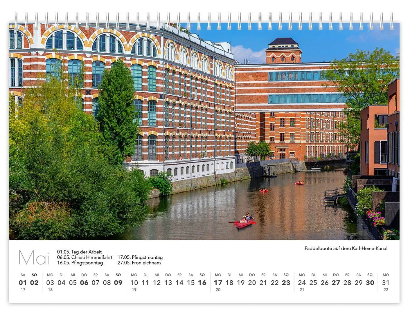 Bild: 9783912303360 | Kalender Leipzig kompakt 2027 | 21 x 15 cm weißes Kalendarium | 2027
