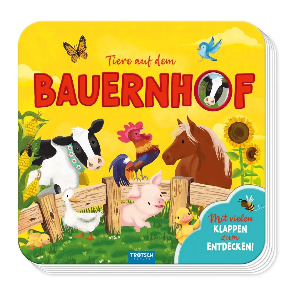 Cover: 9783988023360 | Trötsch Pappenbuch mit Klappen Mein erstes Klappenbuch Tiere auf...