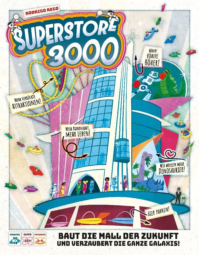 Cover: 3558380123460 | Superstore 3000 | Rodrigo Rego | Spiel | SCOD0093 | Deutsch | 2025