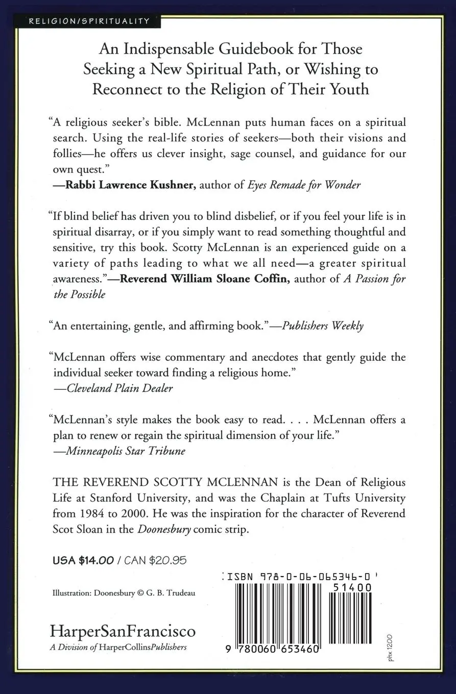 Rückseite: 9780060653460 | Finding Your Religion | Scotty McLennan | Taschenbuch | Englisch