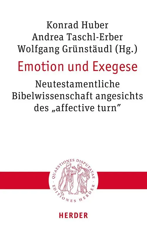 Cover: 9783451023460 | Emotion und Exegese | Konrad Huber (u. a.) | Taschenbuch | 256 S.