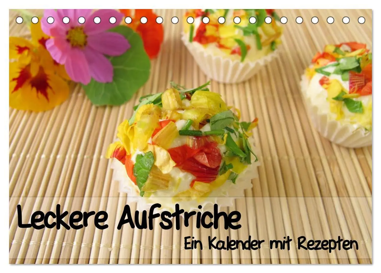 Cover: 9783516223460 | Leckere Aufstriche - Ein Kalender mit Rezepten (Tischkalender 2026...