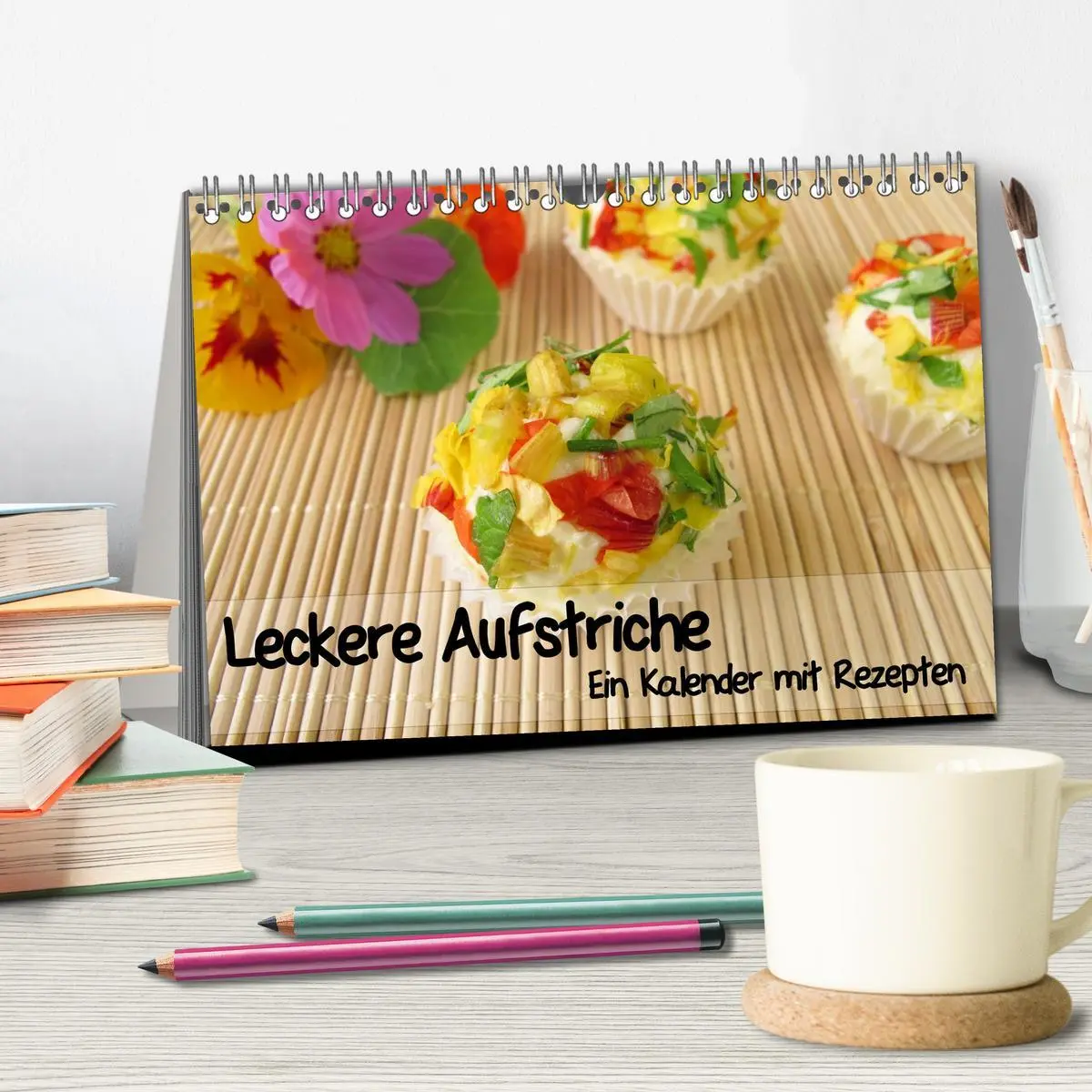 Bild: 9783516223460 | Leckere Aufstriche - Ein Kalender mit Rezepten (Tischkalender 2026...