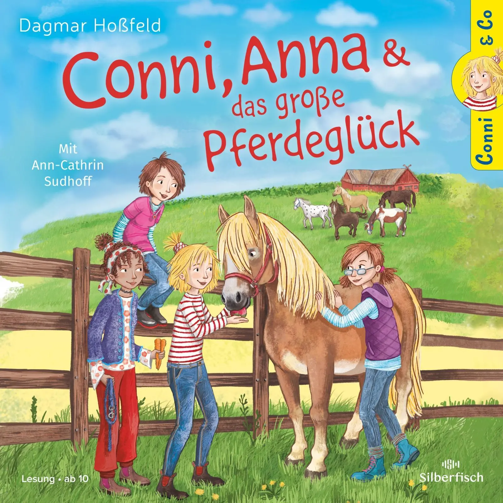 Cover: 9783745603460 | Conni &amp; Co 18: Conni, Anna und das große Pferdeglück | Dagmar Hoßfeld