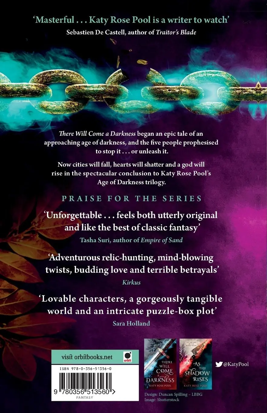 Rückseite: 9780356513560 | Into the Dying Light | Book Three of The Age of Darkness | Pool | Buch