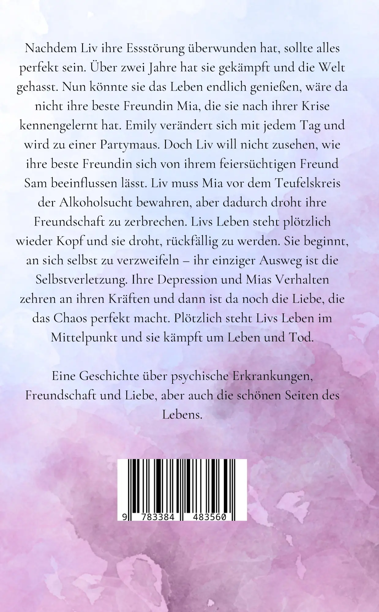 Rückseite: 9783384483560 | Zeit mich selbst zu fühlen | Lea-Sophie Schwarzat | Taschenbuch | 2025