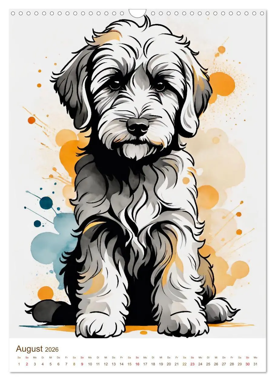 Bild: 9783457293560 | Der Labradoodle (Wandkalender 2026 DIN A3 hoch), CALVENDO...
