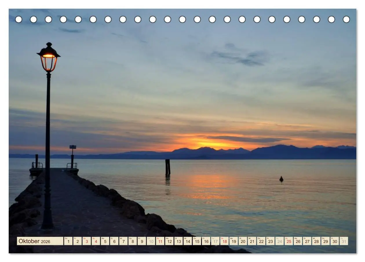 Bild: 9783516213560 | Impressionen vom Gardasee (Tischkalender 2026 DIN A5 quer),...