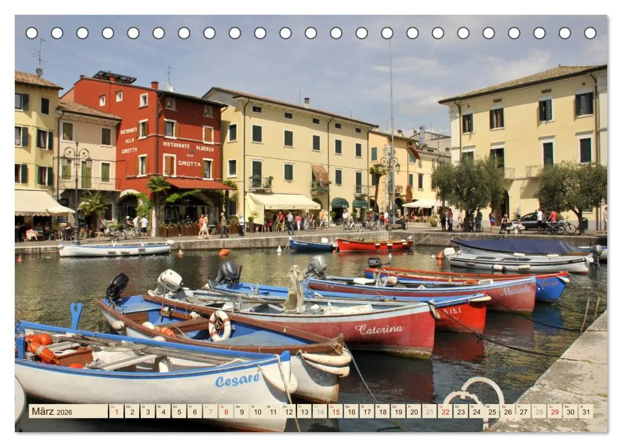 Bild: 9783516213560 | Impressionen vom Gardasee (Tischkalender 2026 DIN A5 quer),...
