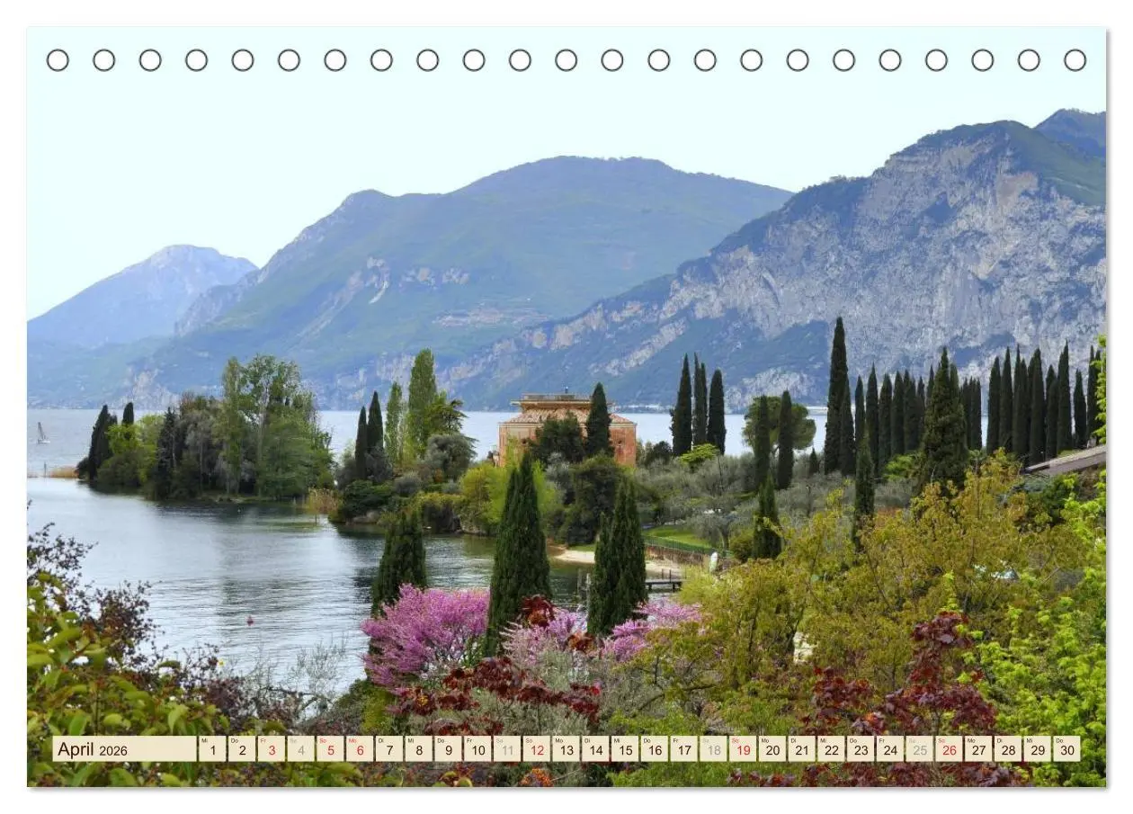 Bild: 9783516213560 | Impressionen vom Gardasee (Tischkalender 2026 DIN A5 quer),...