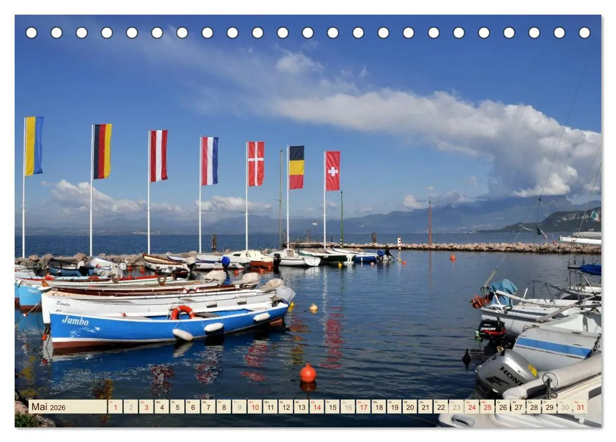 Bild: 9783516213560 | Impressionen vom Gardasee (Tischkalender 2026 DIN A5 quer),...