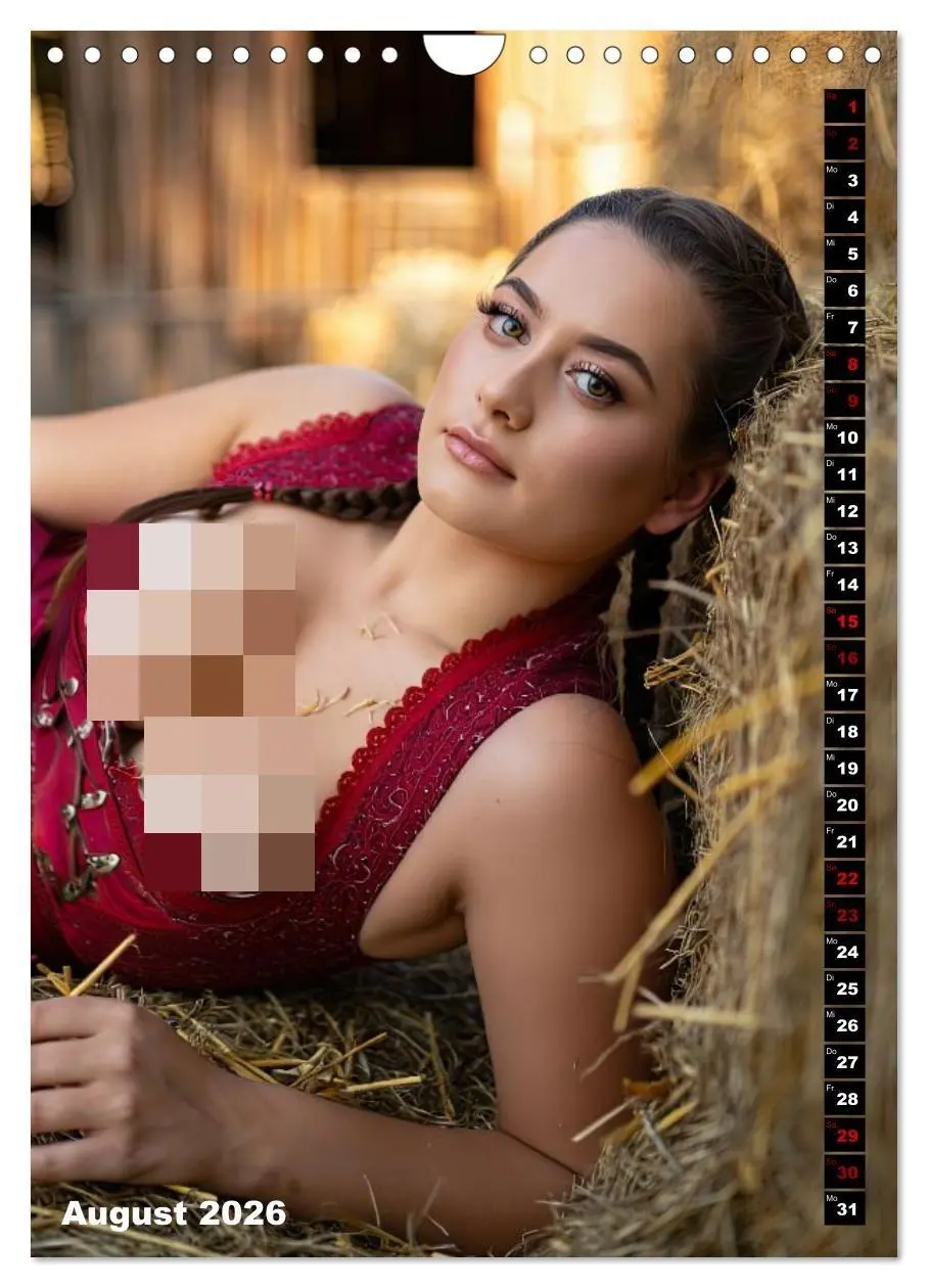 Bild: 9783516523560 | Dirndl Almanach (Wandkalender 2026 DIN A4 hoch), CALVENDO...