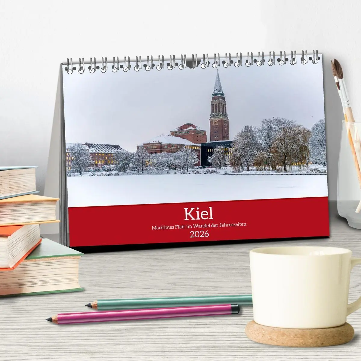 Bild: 9783516693560 | Kiel - Maritimes Flair im Wandel der Jahreszeiten (Tischkalender...