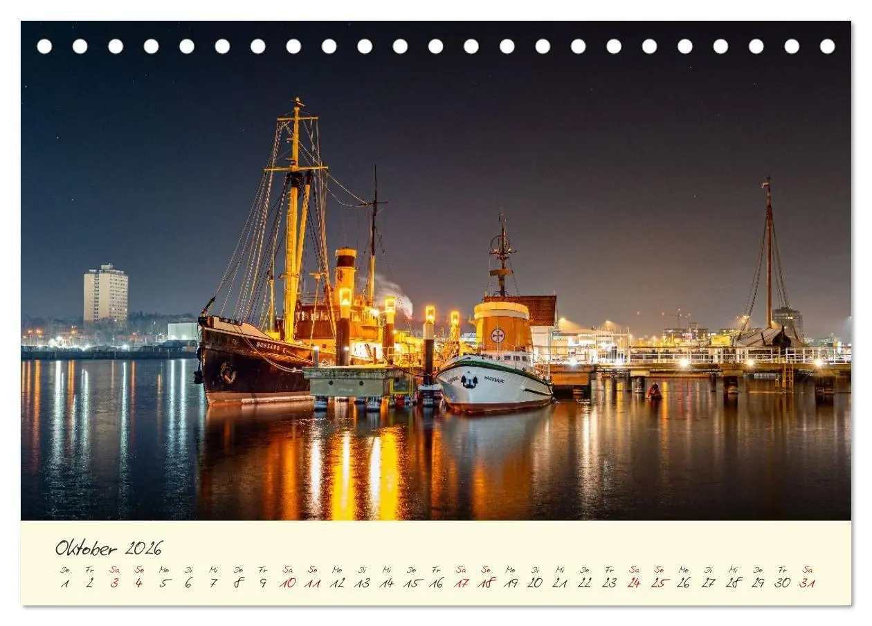 Bild: 9783516693560 | Kiel - Maritimes Flair im Wandel der Jahreszeiten (Tischkalender...