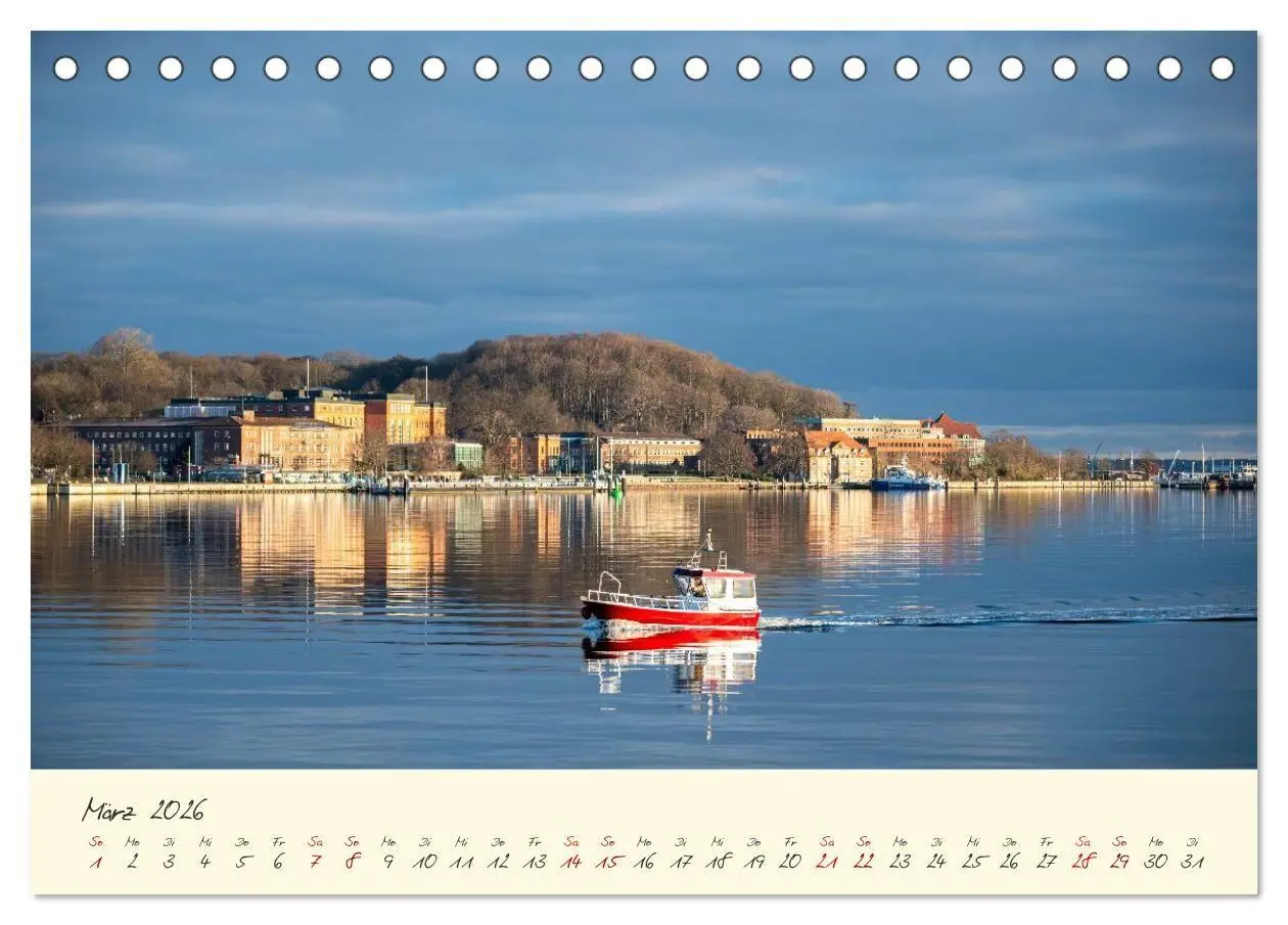 Bild: 9783516693560 | Kiel - Maritimes Flair im Wandel der Jahreszeiten (Tischkalender...
