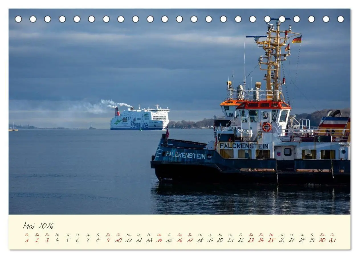 Bild: 9783516693560 | Kiel - Maritimes Flair im Wandel der Jahreszeiten (Tischkalender...