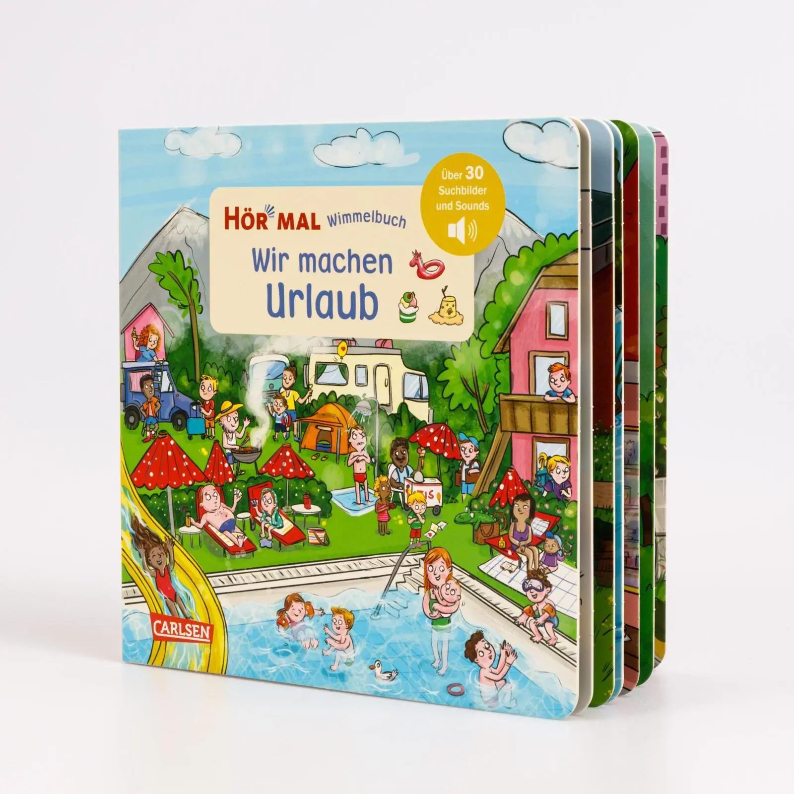 Bild: 9783551173560 | Hör mal (Soundbuch): Wimmelbuch: Wir machen Urlaub | Enni Bollin