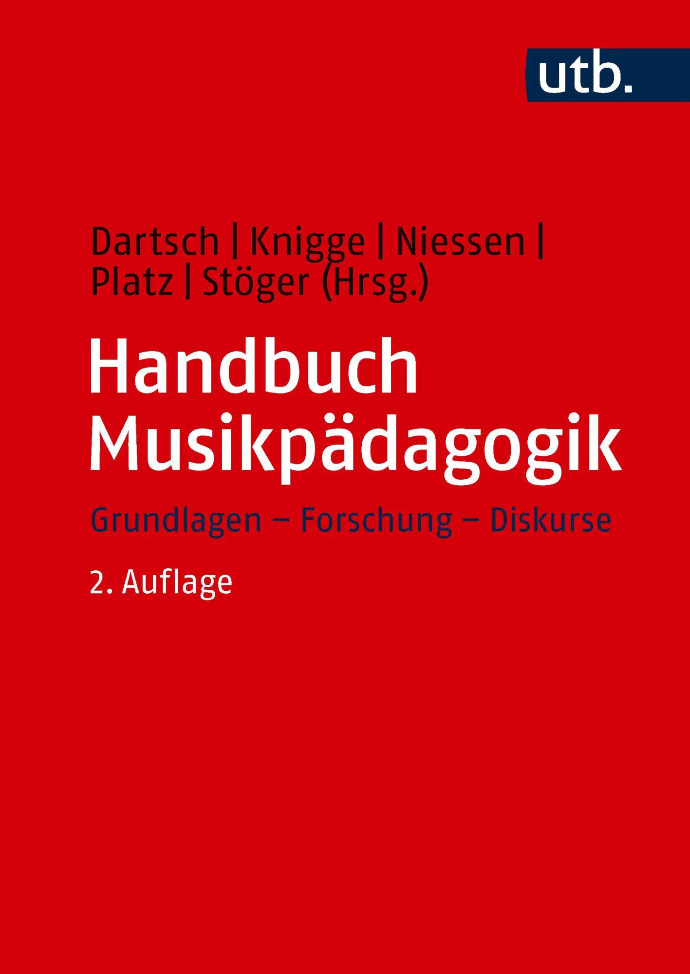 Cover: 9783825263560 | Handbuch Musikpädagogik | Grundlagen - Forschung - Diskurse | Buch