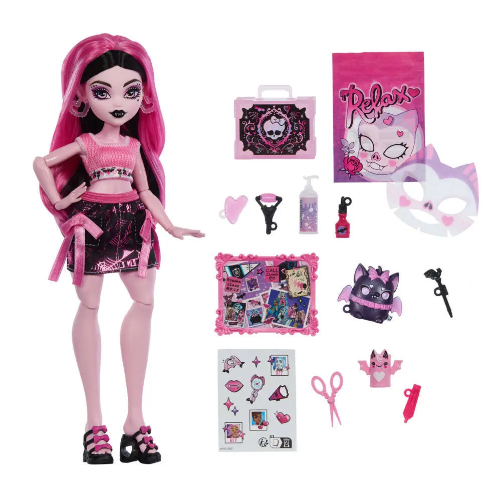 Bild: 194735333660 | Monster High Self-Scare Secrets Draculaura | Fensterkarton | JHK43