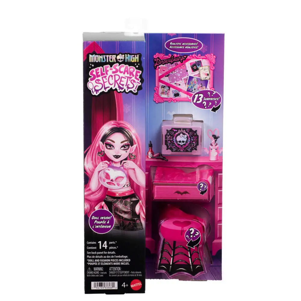 Bild: 194735333660 | Monster High Self-Scare Secrets Draculaura | Fensterkarton | JHK43