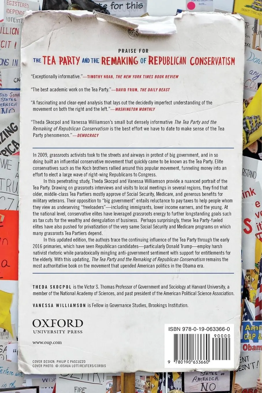 Rückseite: 9780190633660 | Tea Party and the Remaking of Republican Conservatism | Taschenbuch